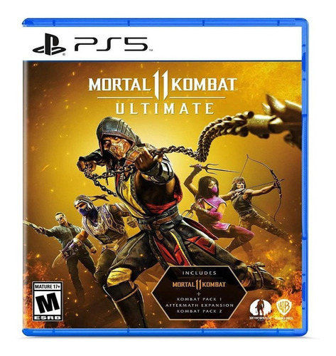 Jogo Mortal Kombat 11 Ultimate Mídia Física Playstation 5