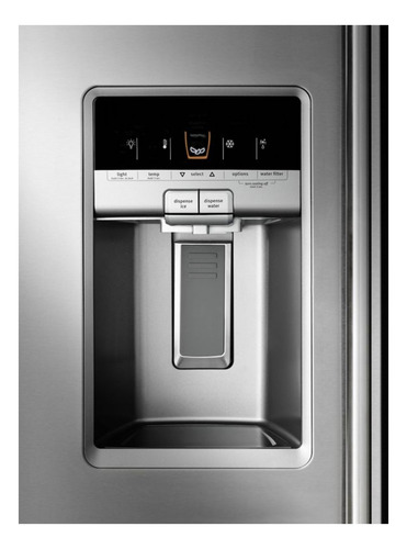 Refrigerador con freezer Maytag MD7816S color acero inoxidable con capacidad de 724L