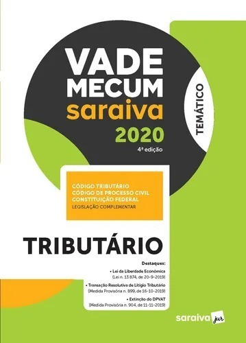 Vade Mecum Saraiva - 4ª Edição - 2020 - Tributário