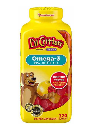 Lil Critters Omega-3 220 Gomitas.