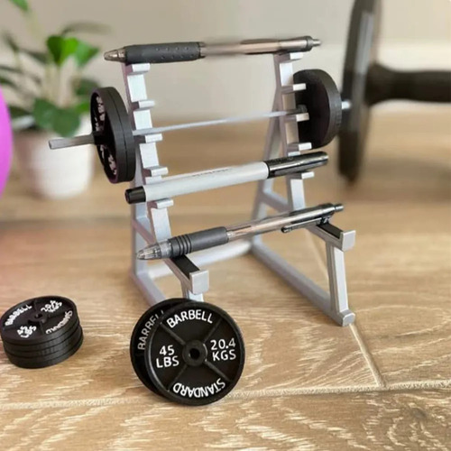 Soporte Para Sentadillas Con Bolígrafo Y Portalápices