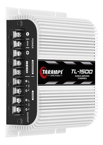 Módulo Amplificador Taramps Tl 1500 Class D 3 Canais 2 Ohms