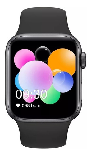 Smartwatch Genérica T500 1.54" caja negra, malla negra