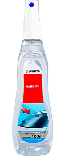 Water Off Wurth  Cristalizador Para Brisa E Repelente Água