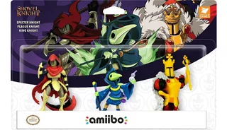 Amiibo Shovel Knight 3-pack Trove Specter Plague King