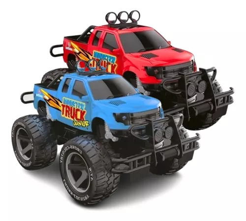 Carro Controle Remoto Monster Truck Junior Recarregável Top