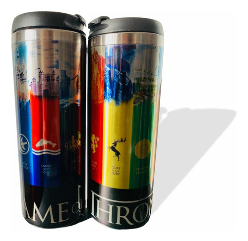 Termo De Game Of Thrones Personalizado Color Negro