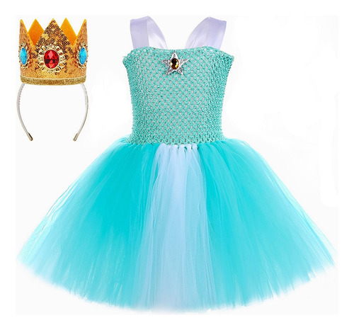 Disfraz De Princesa Rosalina Para Niñas Y Niños, Vestido Tut