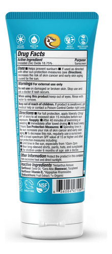 Crema Mineral Sunscreen Badger Spf 30, 85 Ml, Amplio Espectr