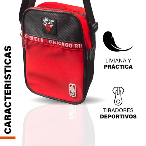 Morral Uso Diario Reforzado Comodo Nba Original Comodo Ideal