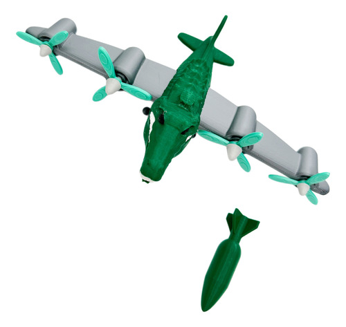 Bombardino Cocodrilo Tralalero Tralala Figura Muñeco
