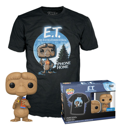 Pop! & Tee E.t. With Candy #1266 Walmart Exclusive Talla S