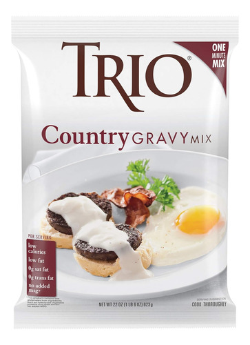 Salsas Nestlé Trio Country Gravy Mix 8 Estuche De 22 Onzas