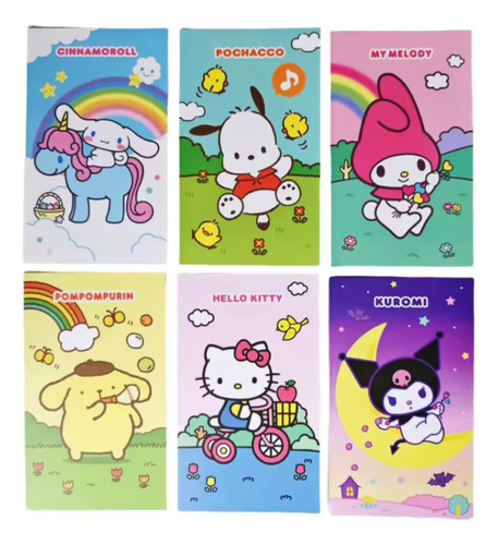20 Kit Pintura Magica Painting Kuromi Souvenir Piñata