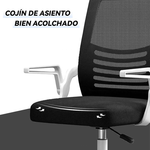 Silla De Oficina Ergonómica Con Reposabrazos Ajustables X2