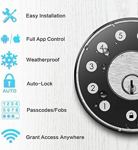 Sifely Smart Lock, Puerta Frontal Smart Lock, Puerta De Entr