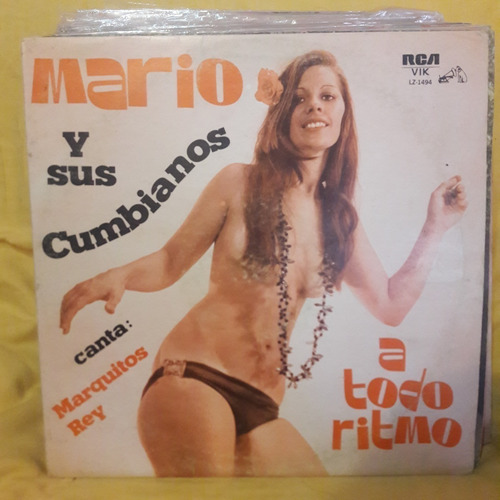 Vinilo Mario Y Sus Cumbianos A Todo Ritmo C2