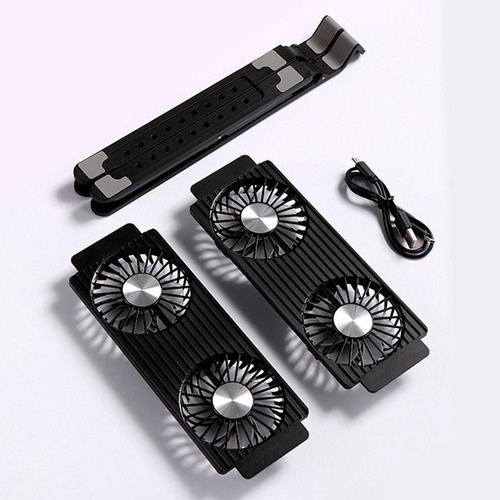 Soporte Plegable For Computadora Portátil Con Enfriador De