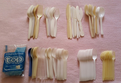 Cubiertos Desechables - Combo 150 Piezas -