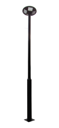 2 Pz Lampara Solar Led 200w Para Poste 360grados Tipo Ovni