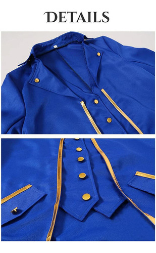 Chaqueta Medieval For Hombre, Estilo Gótico, Victoriano