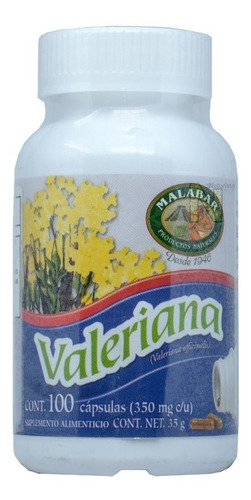 Valeriana (100 Caps) Malabar