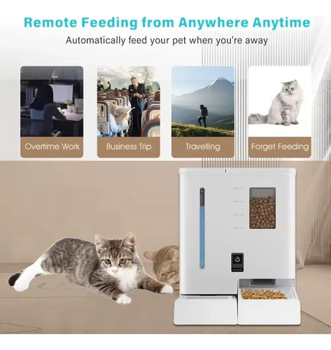 Comedero Automático Para Gatos Y Perros, Fuente De Agua 2 En