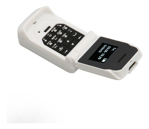 Teléfono Plegable Pequeño, Pantalla Oled De 0.66 Pulgadas, 6