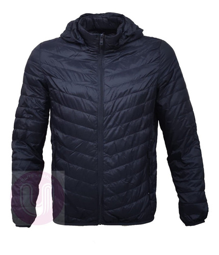 Campera Abrigo Hombre C/capucha Desmontable Ultralight ..!!!