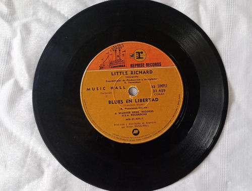 Little Richard Blues En Libertad (simple) Disco (Usado)