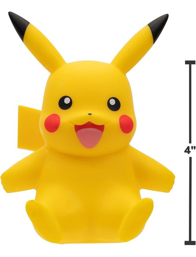 Pokemon Select Pikachu Figura Vinilo 10cm Serie 1 Jazwares