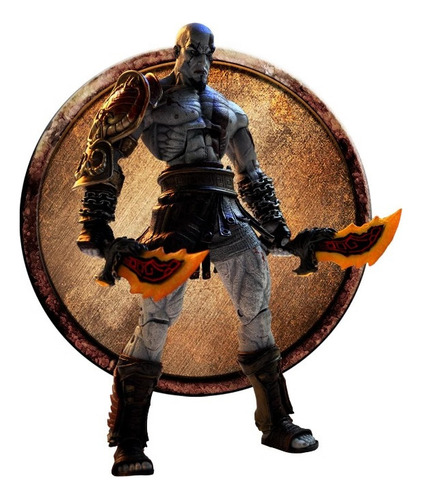 Figura De Acción De Kratos De Neca, De God Of War 3, De Ghos