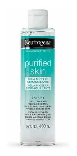 Agua Micelar Neutrogena Purified Skin 400 Ml