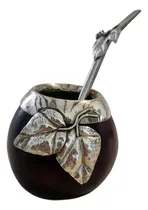 Comprar Set De Mate Calabaza Con Bombilla De Alpaca Tucumano