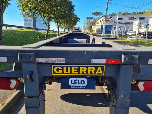 Imagem 7 de 15 de Carreta Guerra Porta Container 4 Pinos Ls Ano 2012