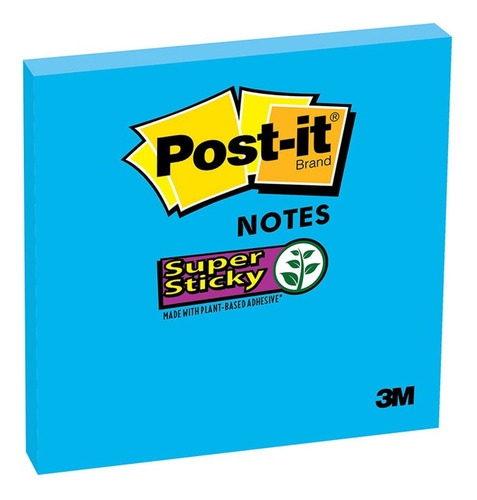 Notas Adhesivas 3m Post It Super Sticky Colores Surtidos 90h
