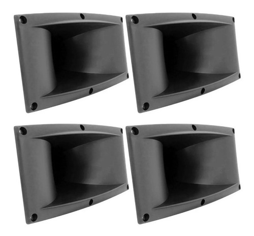 Kit 04 Cornetas Retangular Ludovico Lc2325
