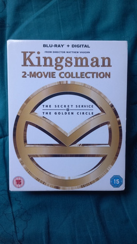 2 Movie-collection Pack Kingsman 1 Y 2 Bluray Original (eng)