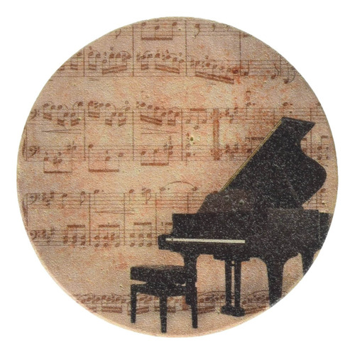 Antique Piano Posavaso Gr Multicolor