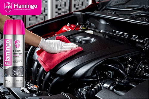 Spray Desengrasante Limpiador De Motor 500 Ml Flamingo F009