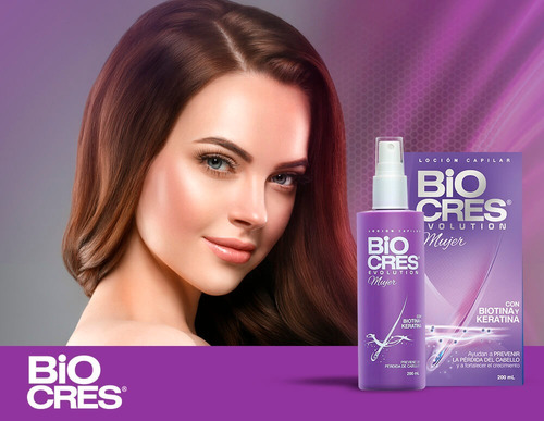 Loción Capilar Biocres Evolution Mujer 100ml