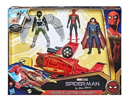 Spiderman 3 Play Set 3 Figuras + Vehiculo