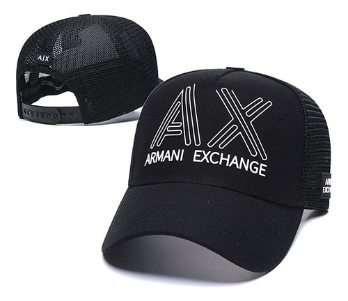 Gorra Armani Exchange Original Para Hombre Double Ax Edition