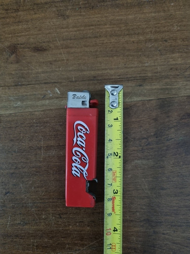 Abridor De Garrafa Isqueiro Coca Cola Antigo C1068 (Usado)