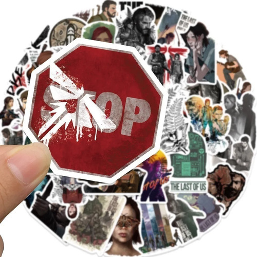 The Last Of Us - Set 50 Stickers / Calcomanias / Pegatinas