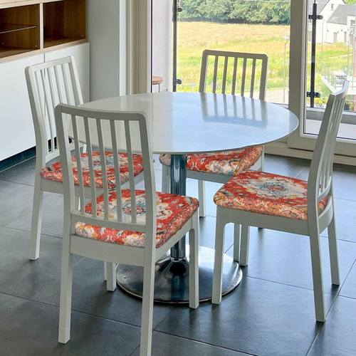 ''fundas Boho Para Sillas De Comedor 16.9x16.9in Removibles'