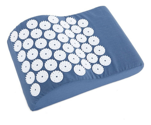 Yogateria Tapete E Almofada Acupressure Acupressão Massagem Cor Azul