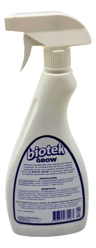 Alimento Revitalizador De Plantas Biotek Grow Ecologico