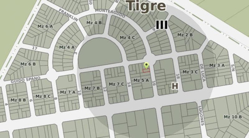 Imagen 1 de 2 de Monteagudo S/n - Bello Horizonte - Gral. Pacheco - Tigre
