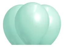 Comprar Globos Latex Pastel Liso 12 Pulgadas Cumpleaños X25 Uni Color Verde Claro 25 Pastel